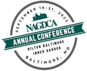 Logotipo de la conferencia de NAGDCA 2022